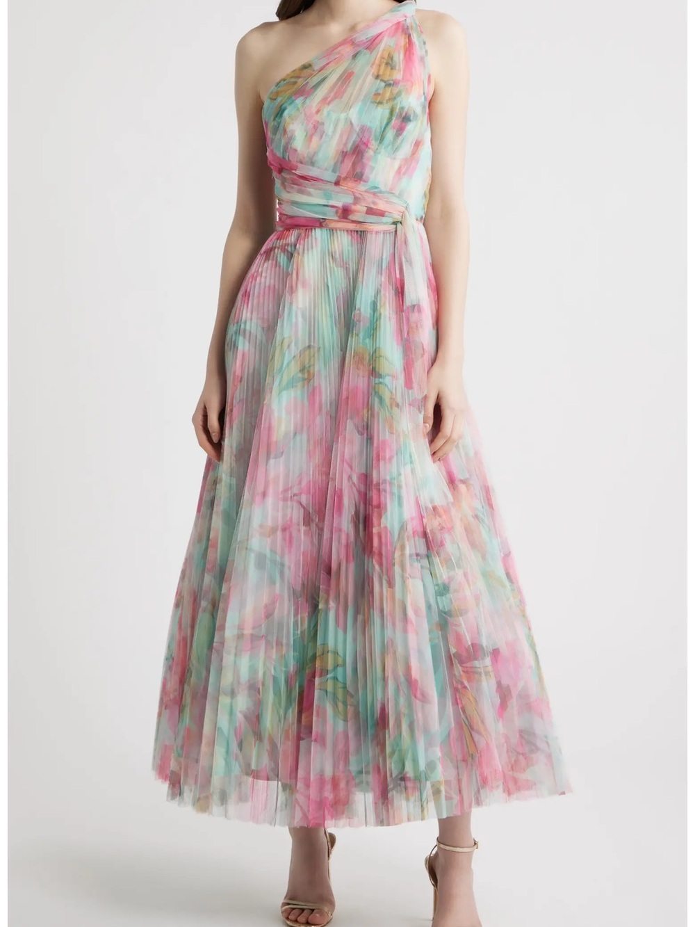 Hutch Philippa One-Shoulder Gown size 4